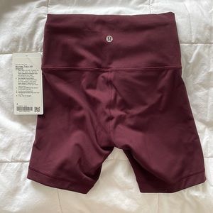 Lululemon wunder train hr shorts 6”
